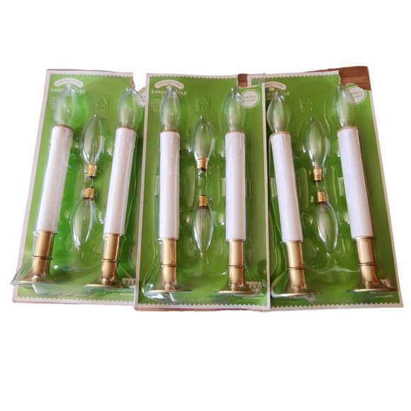 Holiday Time Holiday 6 Holiday Time Battery Operated White And Gold